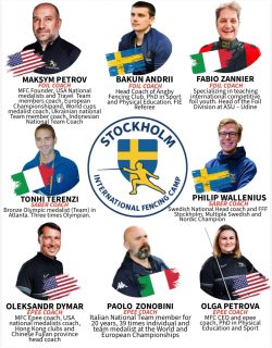 Återigen vill vi påminna om vårt exklusiva läger i sommar med lysande träningsmöjligheter och tränare i världsklass. Nu i juletider är det den perfekta presenten till alla fäktfantaster🤺 Anmälan sker via vår hemsida.